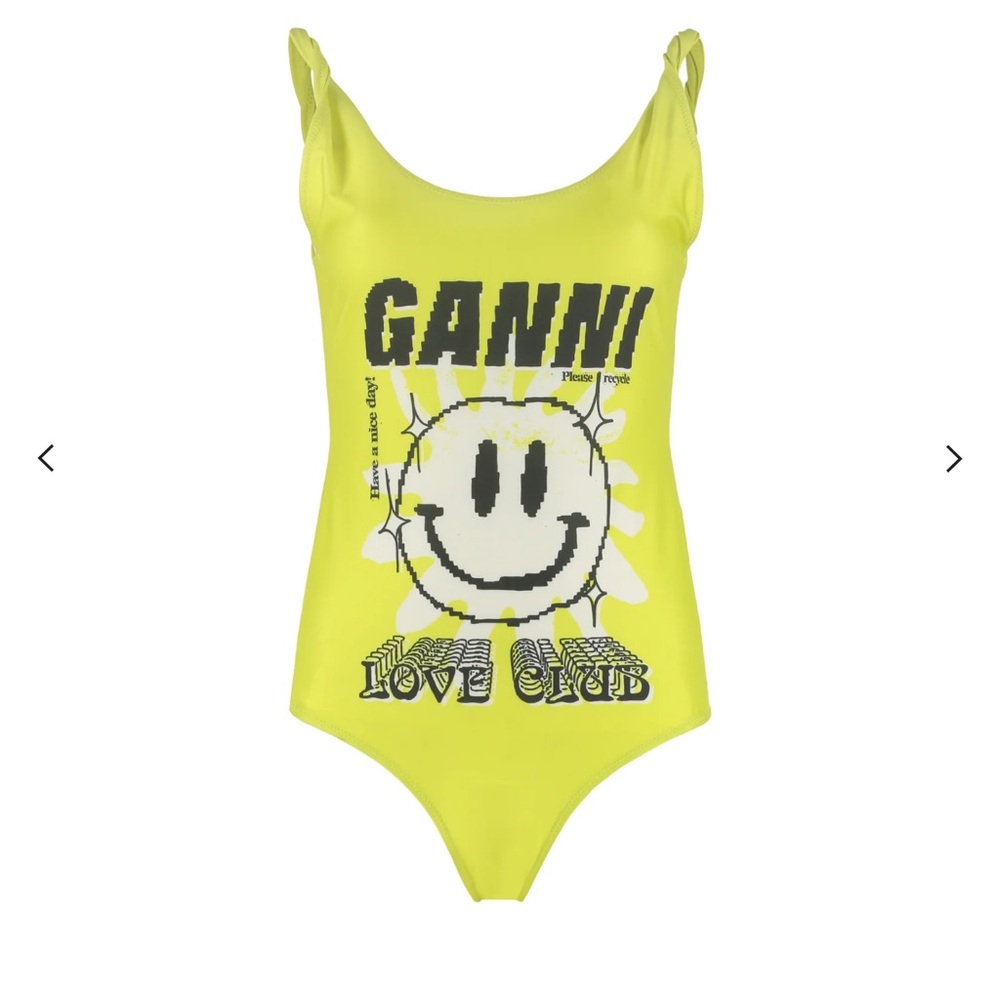 Ganni one piece swimsuit
